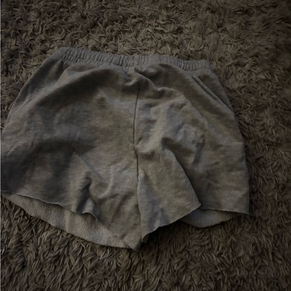 Cozy Gray Lounge Shorts